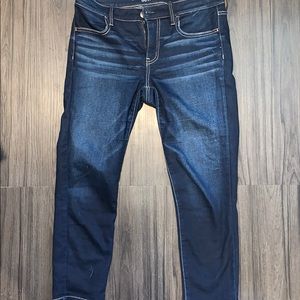 American Eagle dark jegging crop 10